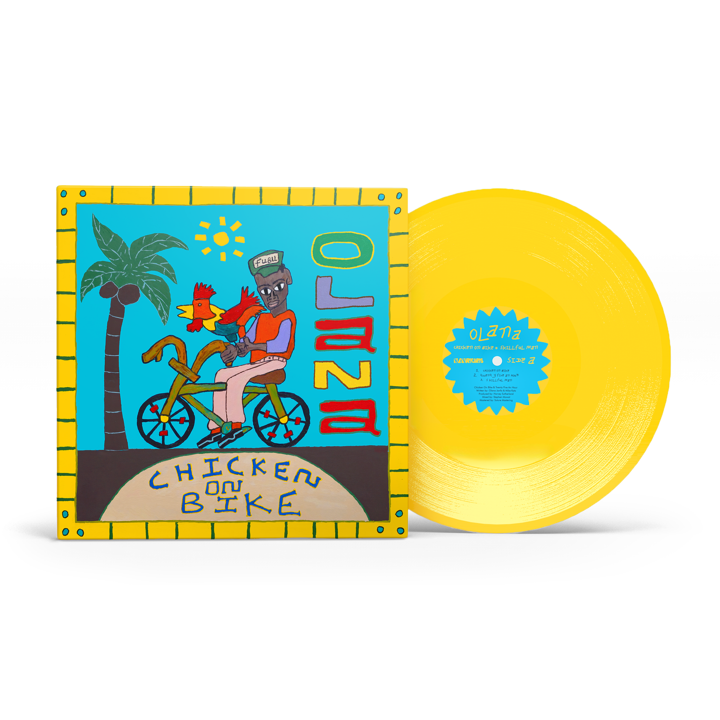 Olana -  Chicken On Bike | Skillful Man Limited Edition 12" Vinyl