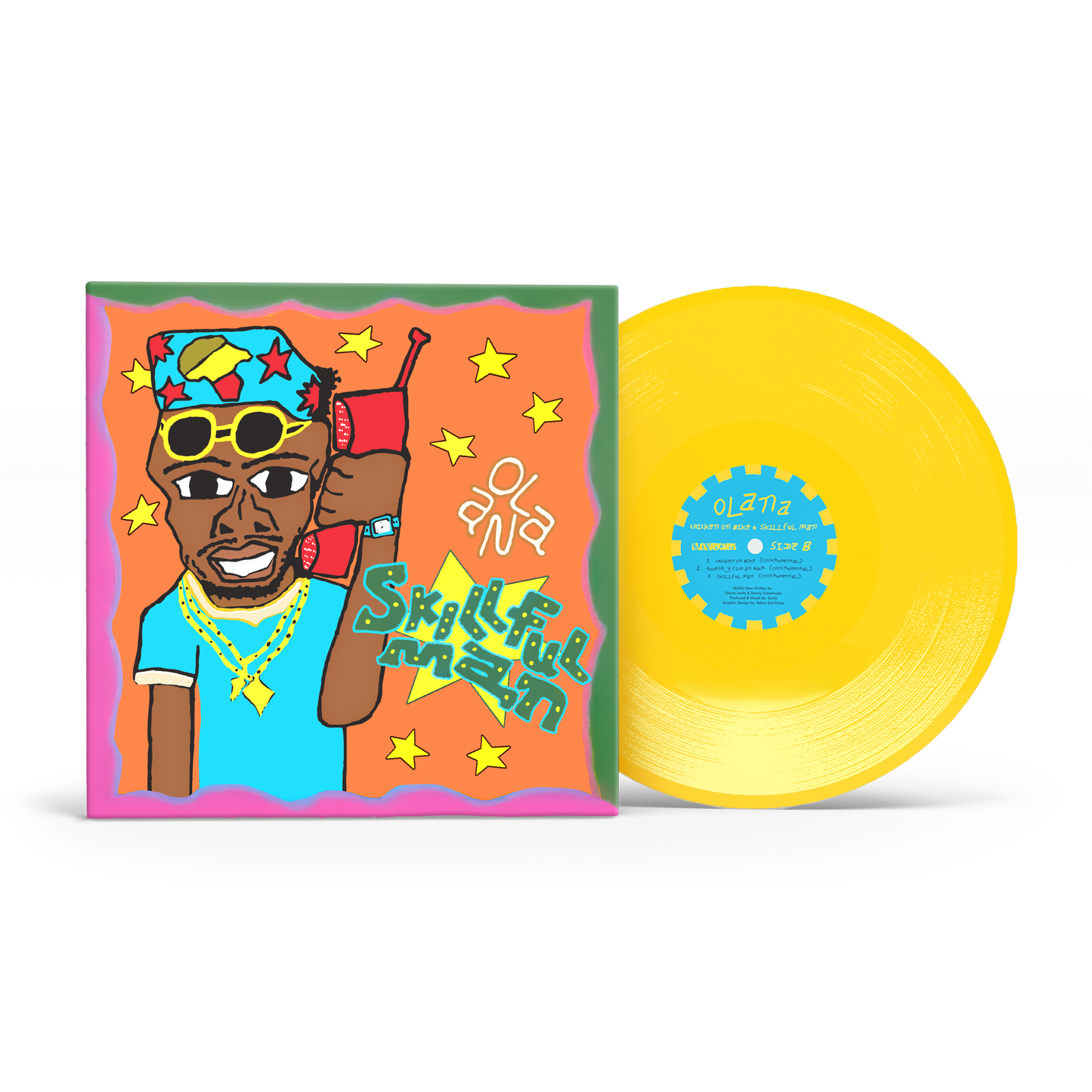 Olana -  Chicken On Bike | Skillful Man Limited Edition 12" Vinyl