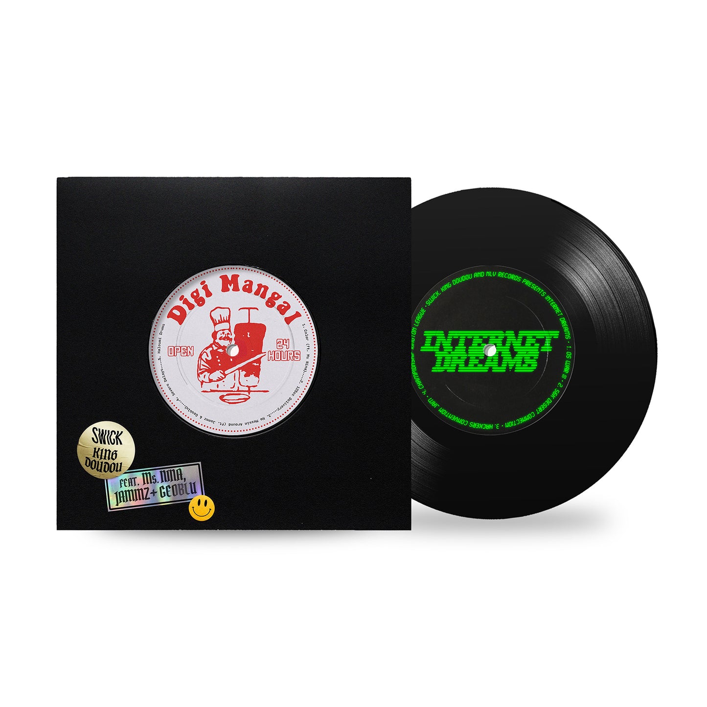 Swick & King Doudou - Digi Mangal / Internet Dreams 12" Vinyl [Pre-Order]