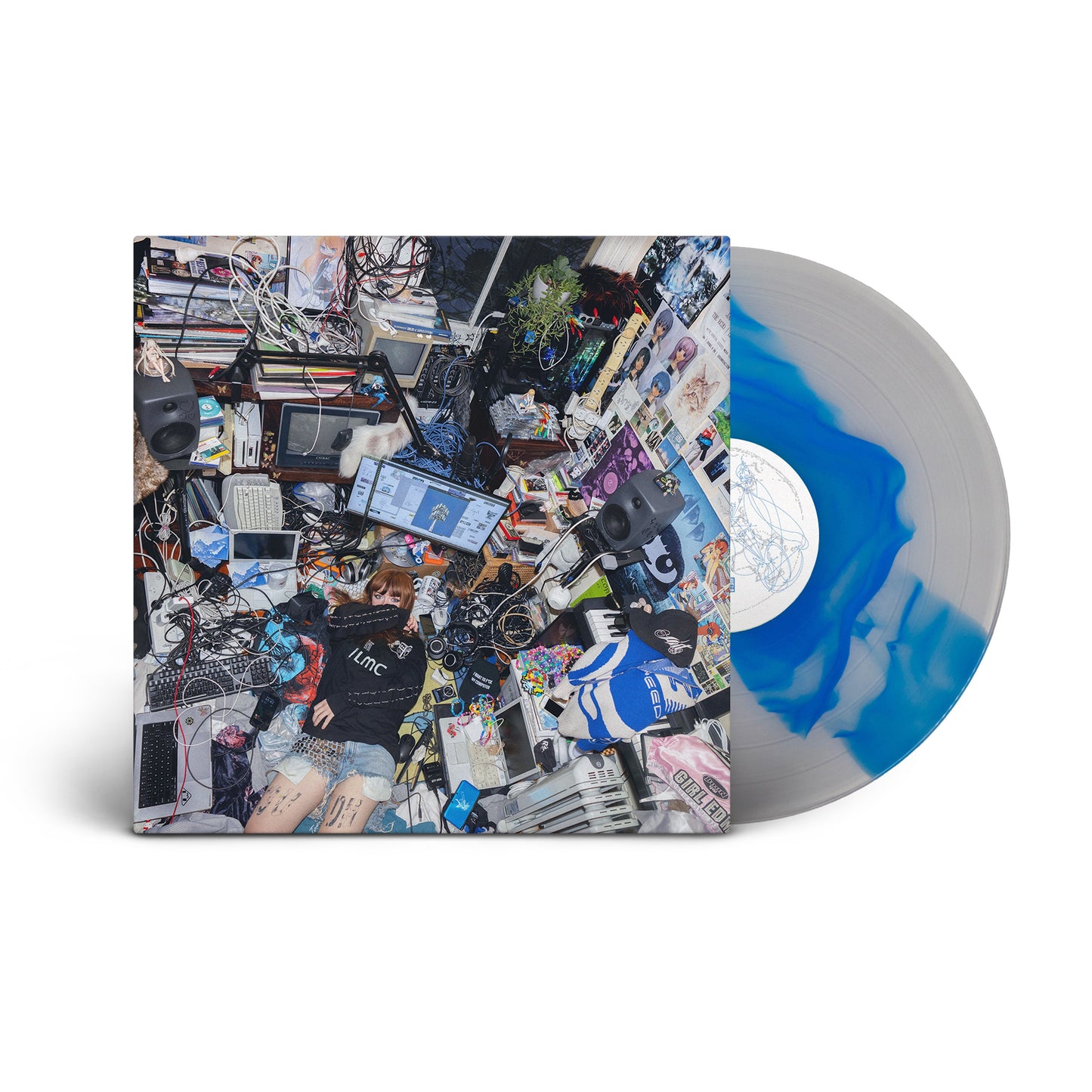 Ninajirachi - I Love My Computer | Blue & Clear Marble - Limited Edition 12" Vinyl [SOLD OUT]